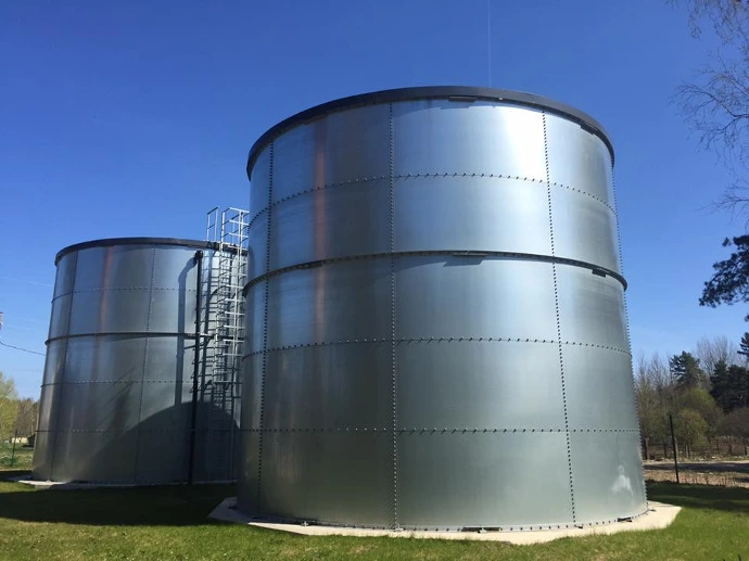 Aquadam Dura Tank™ Zincalume Steel Tanks with Liner Systems