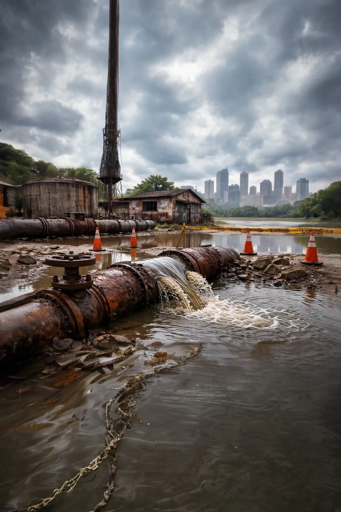 bad municipal supply system 