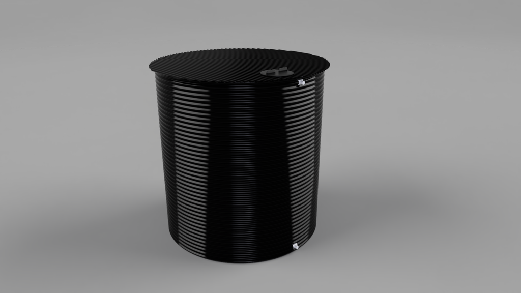 Round Home Tank = 10 000L / 2.50mø x 2.20H