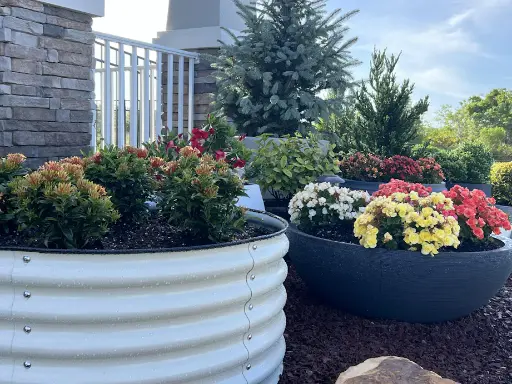 Raised Garden Bed - Round Ø2.50m x 0.5m H (Shell Only)