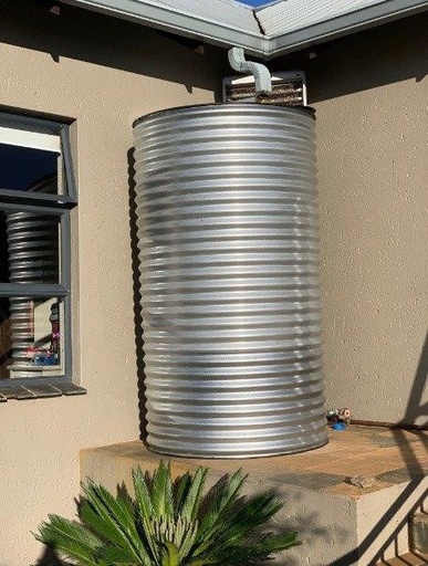 Round Home Tank = 2500L / 1.2mø x 2.2H